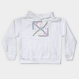 Bobby-pin Party Kids Hoodie